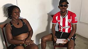 Nigeria's top BBW pornstar model spills slut secrets in screaming big black cock podcast full movie