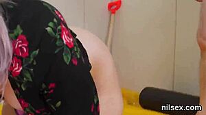 nasty anal slut gets ass licked in bdsm ward