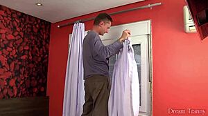 Carol Penelope Stockings Filled With Tempting Cum