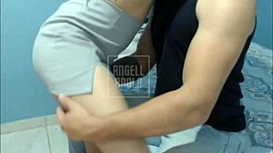 Submissive Secretary With Big Ass And Blue Eyes Visits For Homemade Fuck Session