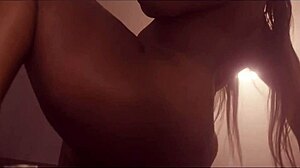 damedot yeah stripper dances to ripped clothes music video