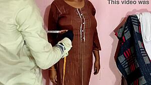 Desi bhabhi gets fucked by tailor after accidental pussy grope in dress fitting