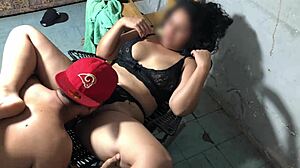 damn that big tit latina tetona takes it hard in her coño with face cream!