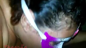 Latin BBW Mature Sags Huge Natural Tits Worshiping POV