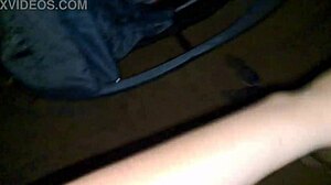 horny camper bends over for dirty outdoor doggystyle fuck