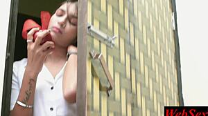 tickling my pretty indian stepsis miniskirt leads to crazy homemade fuck