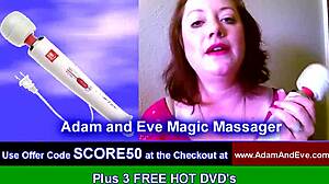testing the adam & eve magic wand massager... best sex toy for wet pussy vibes?