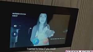 neighbor risks it all cumming on gossipy neighbor's huge tits secretly