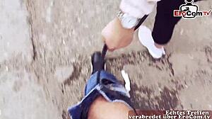 public date sex with berlin german slut pov