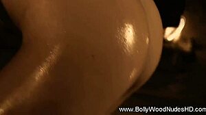 bollywood girlfriend teases slow strip to full nude glamour