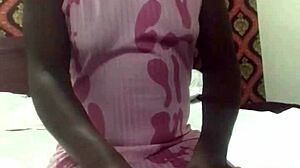 crazybitch twerks hard on landlord's bed vacation