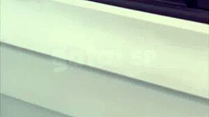 Hey cuckold, watch your slut wife get fucked in street and car!