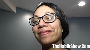 sexy thick ghetto hood chick gets wildly banged