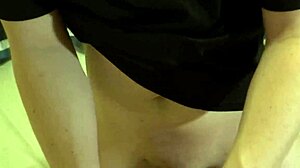 Sway bends over for hubby and friend in hot mmf doggy