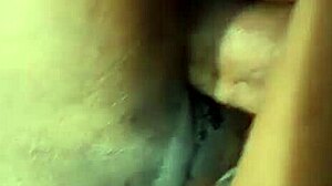 shaved pussy takes this monster cock—how deep can you go?