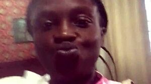 crazybitch twerks hard on landlord's bed vacation