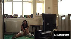 rina ellis the teen subslut gets SPANKED and PUNISHED hard by pascal white