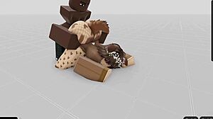 roblox black dude with monster bbc fucks slutty big ass 😈🍆💦