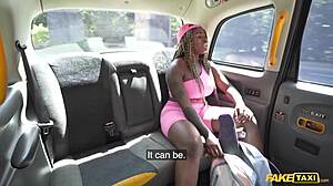 ebony skater girl big tits ass pounded bbc fake taxi ride
