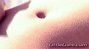 columbian teen lupe cutie strips panties and fingers pussy outdoors