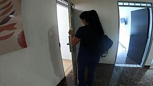 i haven't seen stepsis so long squeezing her white booty now