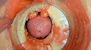 cumming hard on your huge cock close-up inside my juicy squirting wet pussy asmr 4k