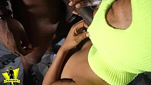 First time ebony lover smashes huge tits ass doggystyle in bathroom