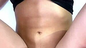 Skinny petite Latina teen with big natural tits cheats after school for tight creampie missionary pounding?