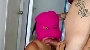 young big tits teen swallows monster cock milk load