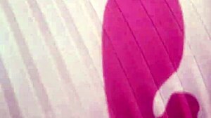 crazybitch twerks hard on landlord's bed vacation