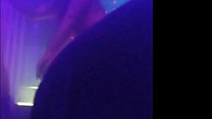 Lenev8 Strips at Swing House Bar and Fucks Stranger in Cabins Like a Horny Latina Prostitute