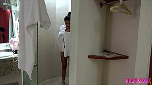 krista reyes gives messy blowjob handjob and dildo tease in hotel casting 😏🍆💦