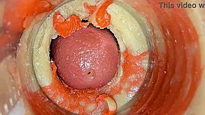 cumming hard on your huge cock close-up inside my juicy squirting wet pussy asmr 4k