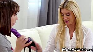 india summer straps jenna sativa's tight pussy while mommy drills deep taboo!