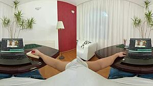 Czech VR 569 Brunette Craves Hard Anal Ride