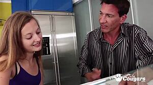 i meant to swallow stepdaddy's hot load but it overflowed marissa mae