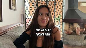 Skinny 18yo brazilian teen first pov casting blowjob deepthroat