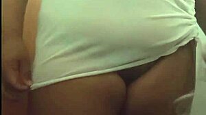 i strip down my chubby brazilian girl's huge ass and natural tits