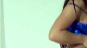 we gotta examine ya panties off babe lingerie tease