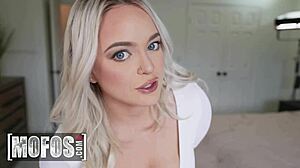 alexis kay's shaved pussy creampied after mofos photoshoot fuck with charles