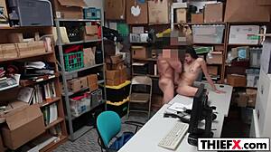 ever nailed a hot teen burglar in the garage like this?