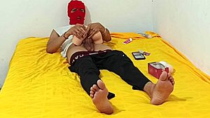 Tireless Masturbator's Big Cock Pounds Latina Slut Using Soft Silicone Torso Homemade