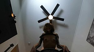 candy cruise gags on cock before skinny anal pov pounding