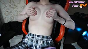 Hey virgin, tease those puffy nipples solo till you cum hard alone?