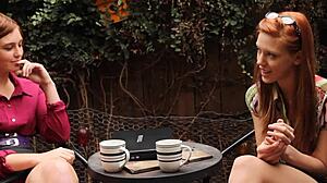 jodi taylor and pepper kester's tattooed sluts grope lick wet pussies real lesbian