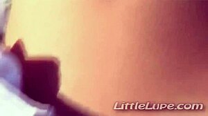 columbian teen lupe cutie strips panties and fingers pussy outdoors