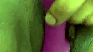 He devours her wet ebony pussy close-up during movie night squirting moans part 2