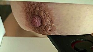 halloween spanking my huge saggy tits nipples n ass hard 🍑💥