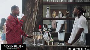 Blacked BBC Hungry MILF Serenity Cox First Gangbang Deepthroat Pounding