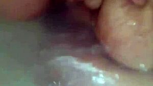 Step Mom Sucks Cock Deep Then Rides for Cum on Boobs!